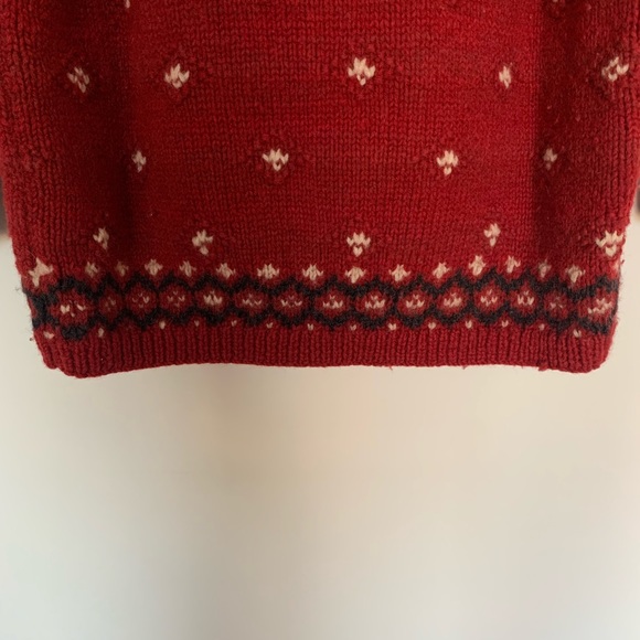 Vintage Reindeer Christmas Sweater ASO Phoebe Buffay on Friends - Picture 12 of 14